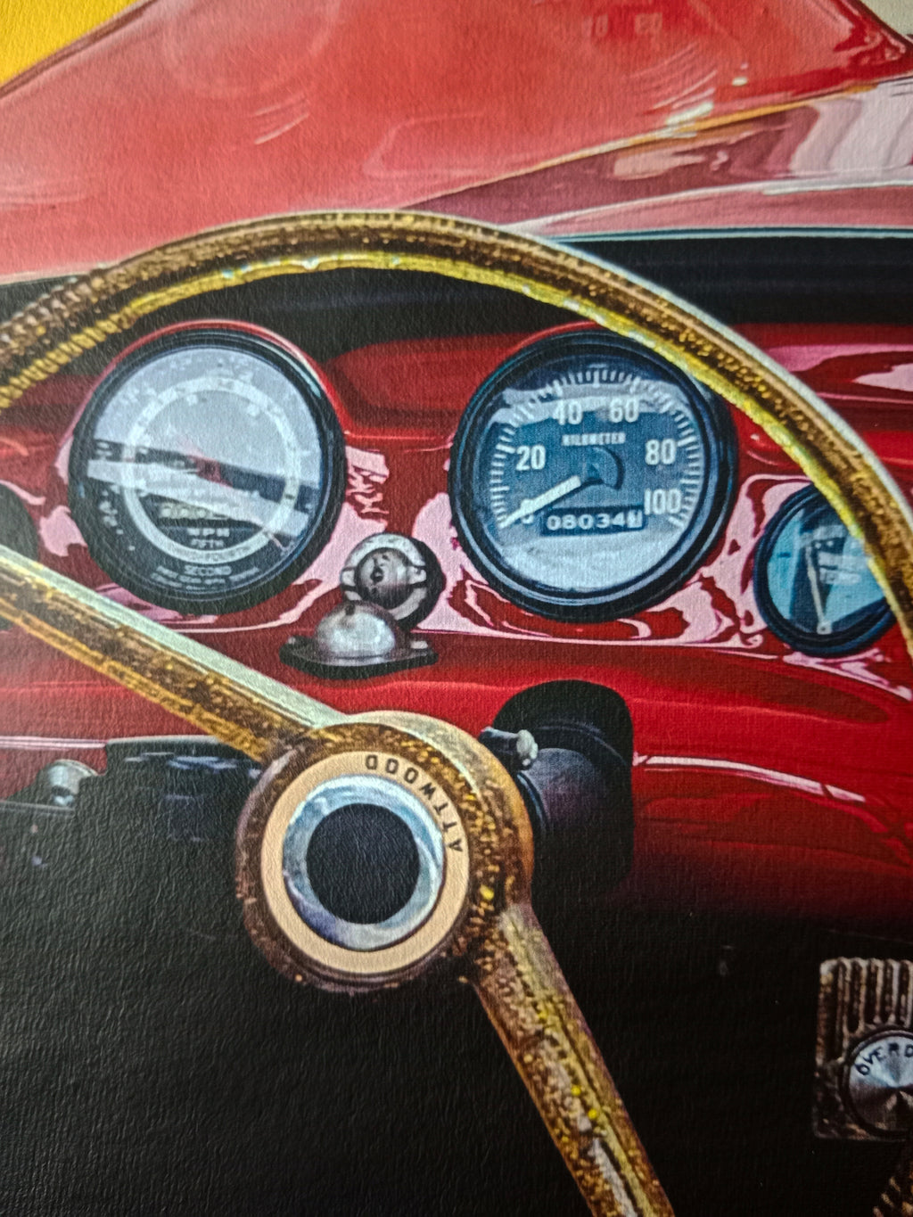 Vintage  Car Interior