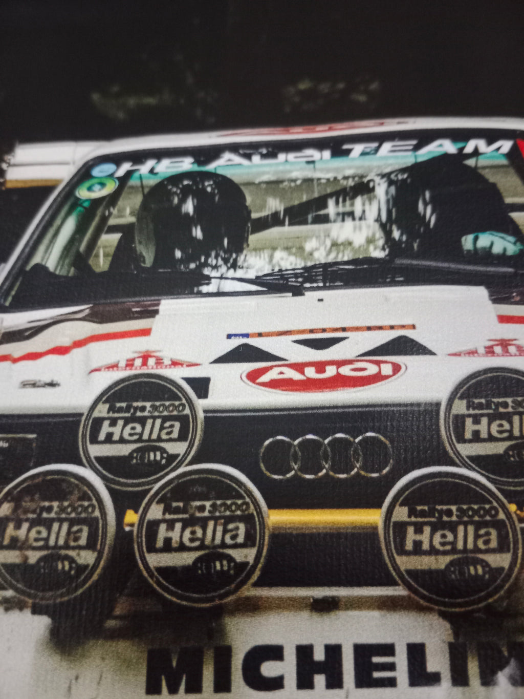 WRC Racing Car Audi Quattro
