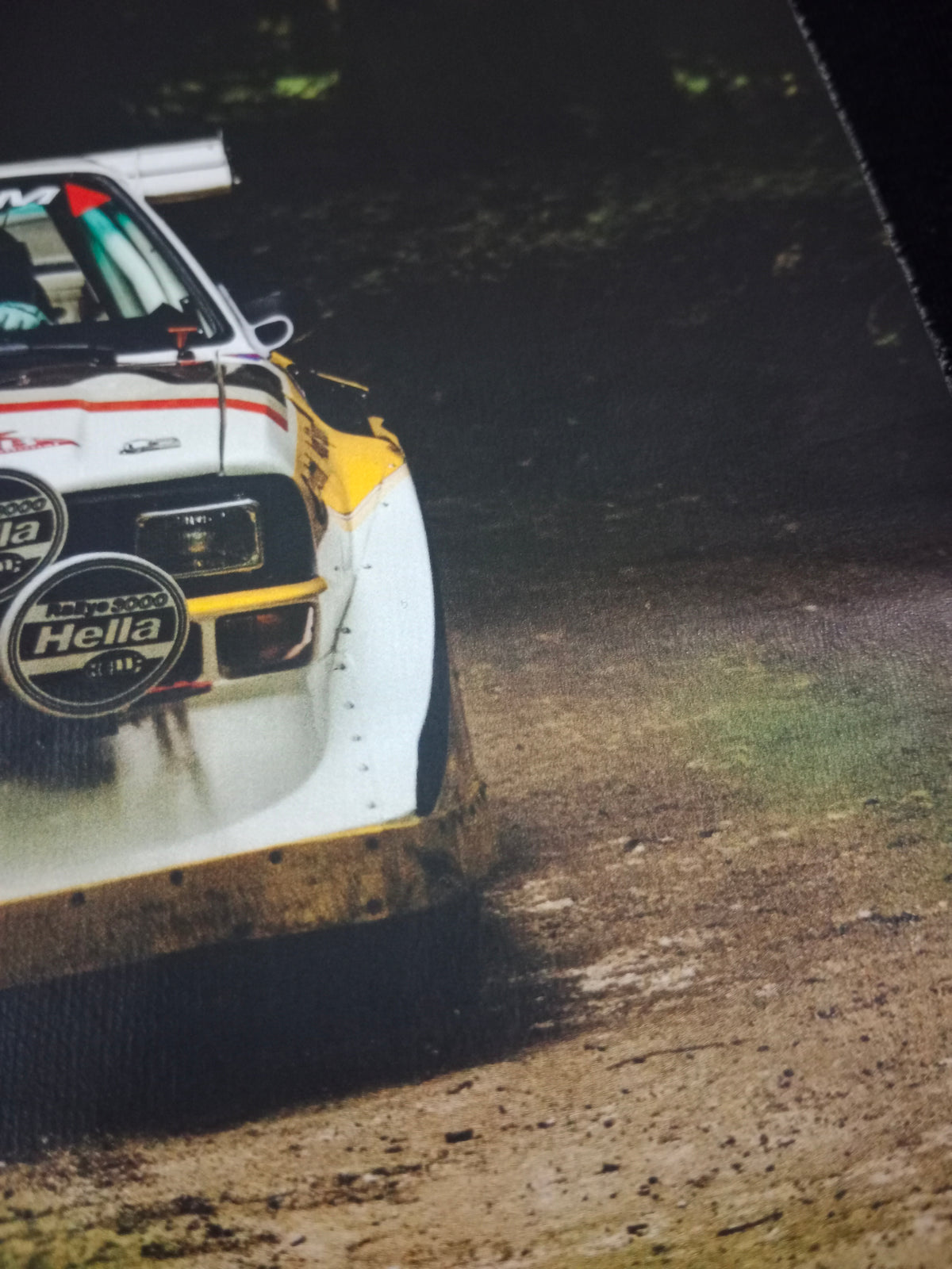 WRC Racing Car Audi Quattro