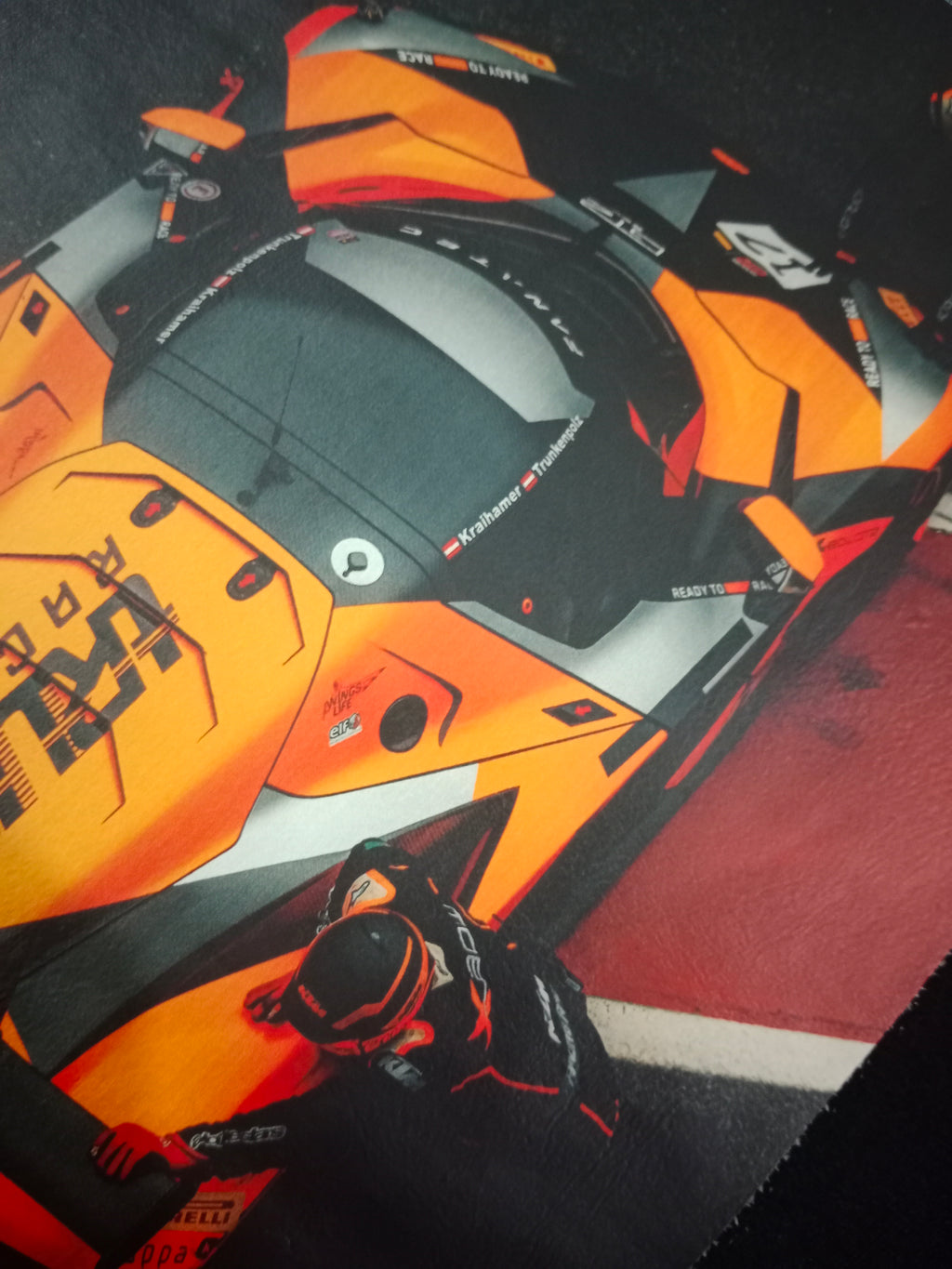 Race Track Car